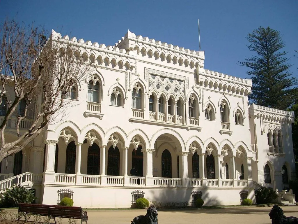 Palacio Vergara, de arquitectura veneciana, en Viña del Mar
